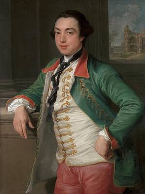 Pompeo Batoni Painting - James Caulfeild, Fourth Viscount Charlemont by Pompeo Batoni