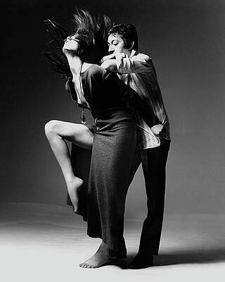 Jane Birkin and Serge Gainsbourg Dance Wall Art