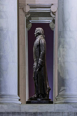 Historical Wall Art featuring the photograph Jefferson's Profile by American Landscapes
