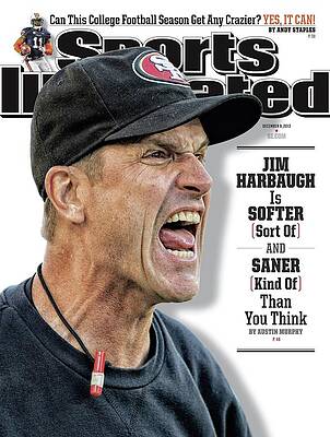 Sports Illustrated Cover Featuring Coach Photograph