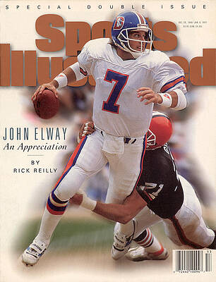 John Elway Sports Illustrated Cover Wall Art