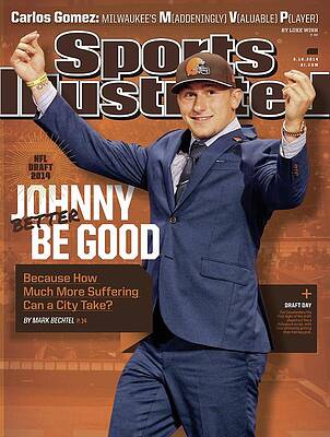Johnny Be Good on Sports Illustrated Wall Art