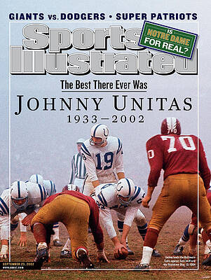Sports Illustrated Johnny Unitas Tribute Photograph