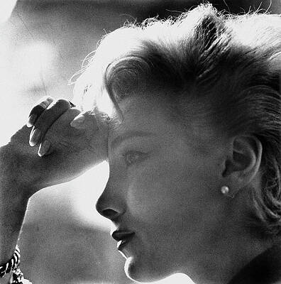 Wall Art featuring the photograph Joyce Blair by Erich Auerbach