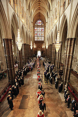 Wall Art featuring the photograph Judges Attend Their Annual Service Of by Dan Kitwood