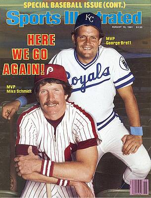 George Brett and Mike Schmidt Sports Cover Wall Art