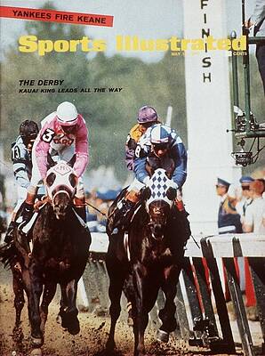 Kauai King at 1966 Kentucky Derby Wall Art