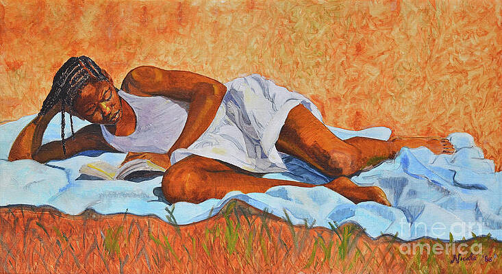 Wall Art featuring the painting Keisha by Nicole Minnis