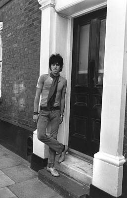 Wall Art featuring the photograph Keith Richards by Sherman