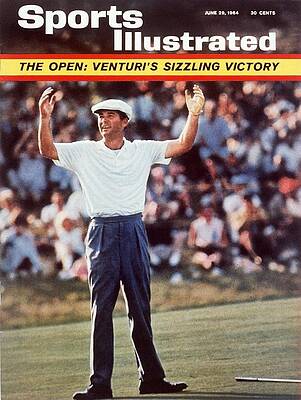 Ken Venturi's 1964 US Open Victory Photograph