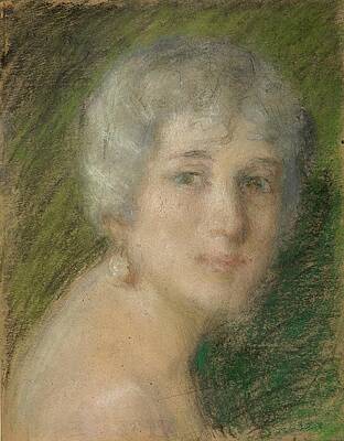 Gaze Painting - La Marquise by Alice Pike Barney
