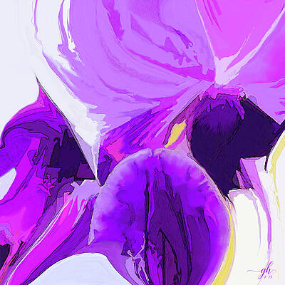 Wall Art featuring the digital art La Primavera by Gina Harrison