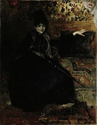 Famous Black Dress Paintings for Sale