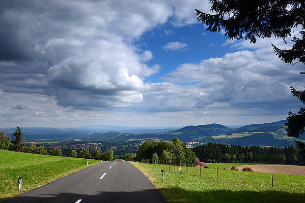 Landscape Near Vorau, Styria, Austria Print