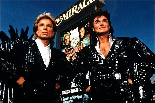 Siegfried and Roy at The Mirage Wall Art