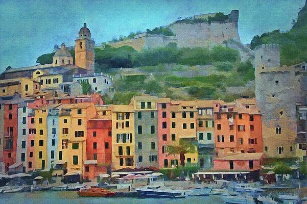 Wall Art featuring the painting Le Grazie by Jeffrey Kolker