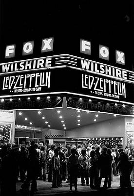 Wall Art featuring the photograph Led Zeppelin Song Remains The Same by Michael Ochs Archives
