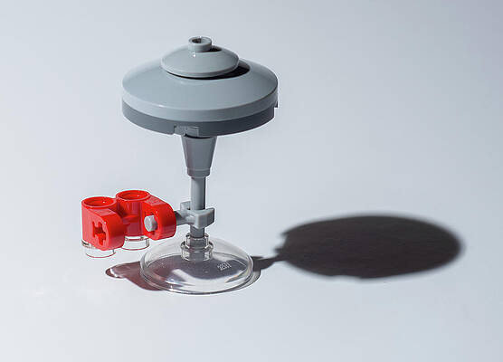 Isolate Wall Art featuring the photograph Lego Star Wars Cloud City by Scott Lyons