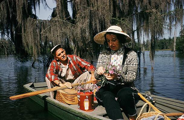 Wall Art featuring the photograph Life On The Bayou by Michael Ochs Archives