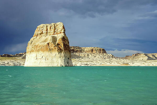 Utah Wall Art featuring the photograph Lone Rock by Dawn Richards