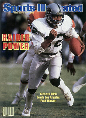 Marcus Allen Chargers Ahead Wall Art