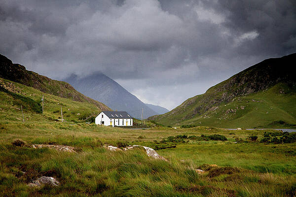 Nature Photograph - Lough Muck Schoolhouse by Mark Callanan