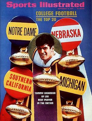 Tommy Casanova Sports Illustrated Cover Photograph