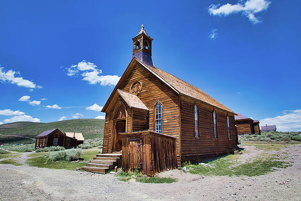 Historical Wall Art featuring the photograph Luthern Methodist Church by American Landscapes