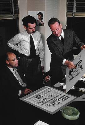 Vintage Advertising Team at Work Wall Art