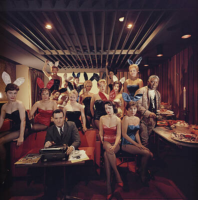 Corporate Meeting with Costumed Staff Wall Art