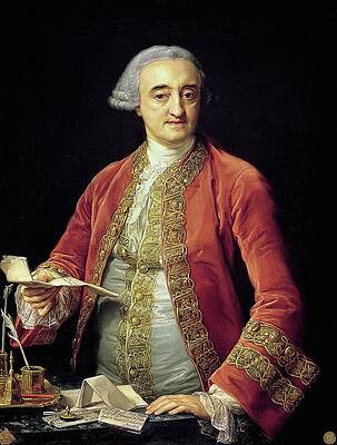 Pompeo Batoni Painting - Manuel De Roda Y Arrieta by Pompeo Batoni