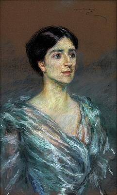 Gaze Painting - Marianne Girard by Alice Pike Barney