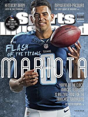 Marcus Mariota on Sports Illustrated Cover Photograph