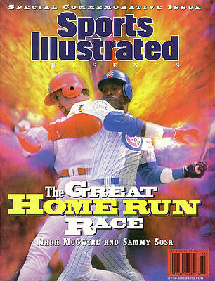 Mark McGwire and Sammy Sosa Race Wall Art