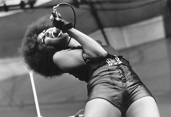 Wall Art featuring the photograph Marsha Hunt by Mccarthy