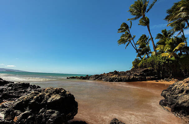 Hawaii Wall Art featuring the photograph Maui Private Beach by Chris Spencer
