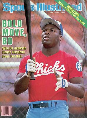 Bo Jackson on Sports Illustrated Cover Photograph