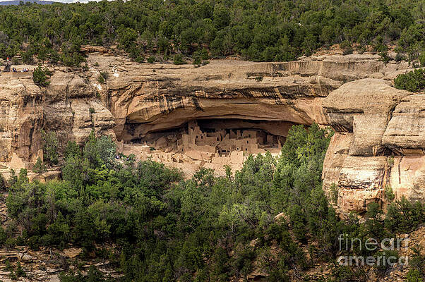 Colorado Photograph - Mesa Verde Ancestral Puebloan Cliff Dwellings #2 by Blake Webster