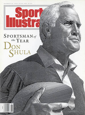 Don Shula on Sports Illustrated Cover Photograph