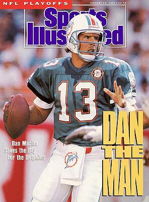 Dan Marino on Sports Illustrated Cover Photograph