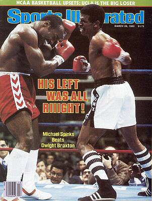 Michael Spinks vs Dwight Braxton Wall Art