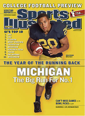 Mike Hart on Sports Illustrated Cover Photograph