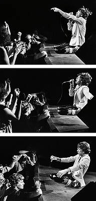 Wall Art featuring the photograph Mick Jagger Of The Rolling Stones In by George Rose