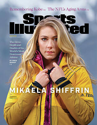 Mikaela Shiffrin on Sports Illustrated Cover Photograph