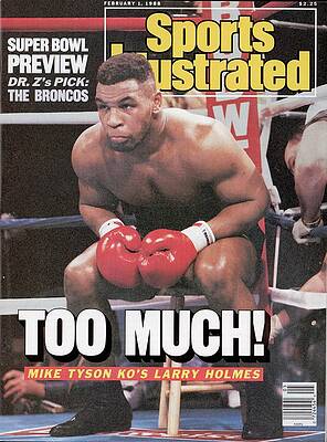 Mike Tyson in the Ring Photograph