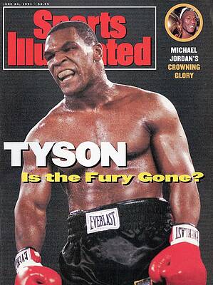 Mike Tyson on Sports Illustrated Cover Wall Art