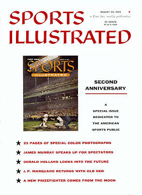 Anniversary Photograph - Milwaukee Braves Eddie Mathews... Sports Illustrated Cover by Sports Illustrated