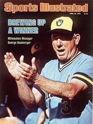 Maryland Photograph - Milwaukee Brewers Manager George Bamberger Sports Illustrated Cover by Sports Illustrated