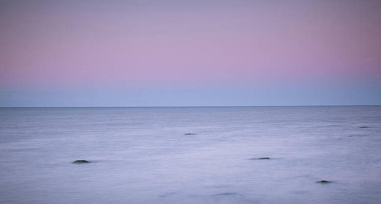 Wall Art featuring the photograph Minimalist Seascape by Westbury