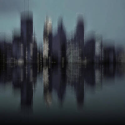 Reflection Digital Art - Minneapolis 1 by David Manlove